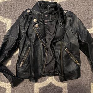 Forever 21 Black Leather Jacket